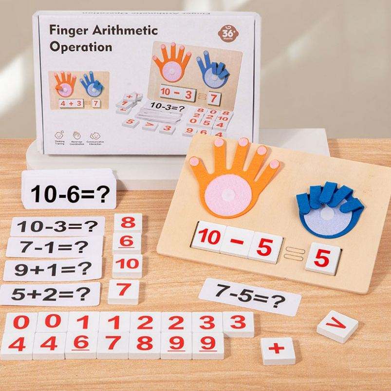 Wooden Finger Counting Toys